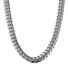 10mm White Gold Custom Clasp Cuban Link